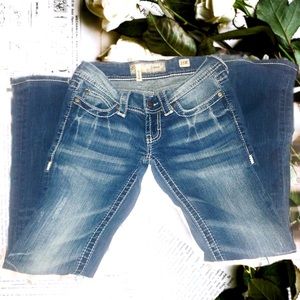 Buckle Bootcut Jeans